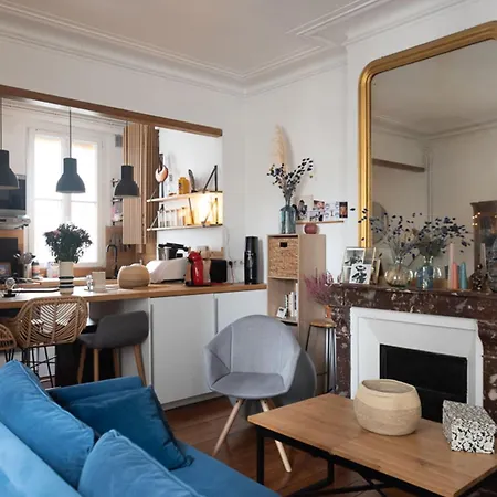 Cozy 50 M Haven Of Peace Near Montmartre Apartment Paris